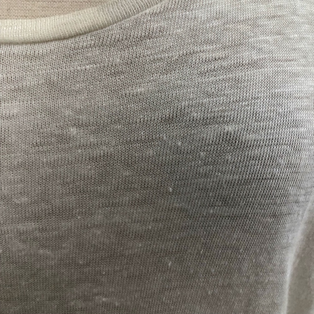 Sandro Paris Linen Lattice Back Tank Top - Picture 7 of 10